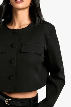 Veste Ajustée Courte À Coupe Boxy Petite Taille