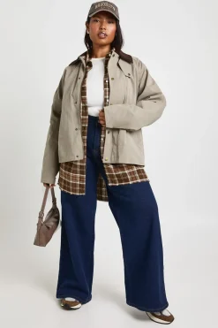 Veste Barn à col en corde Plus