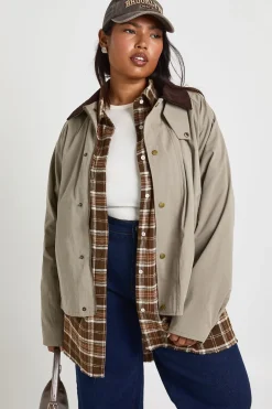 Veste Barn à col en corde Plus