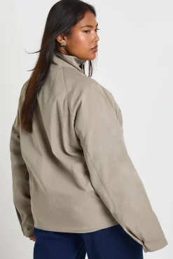 Veste Barn à col en corde Plus
