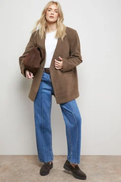 Oasis Veste Blazer sans Col<Femme Manteaux Et Vestes D’Automne|Vestes & Manteaux