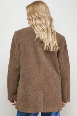 Oasis Veste Blazer sans Col<Femme Manteaux Et Vestes D’Automne|Vestes & Manteaux