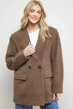 Oasis Veste Blazer sans Col<Femme Manteaux Et Vestes D’Automne|Vestes & Manteaux