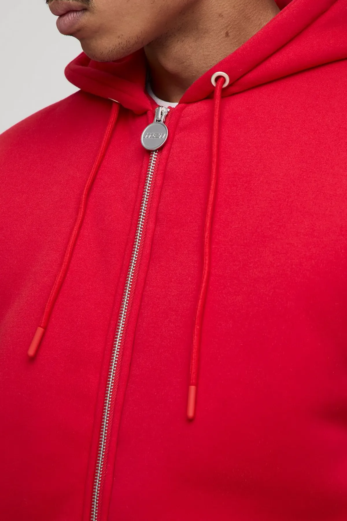 boohooMAN Veste bomber à capuche en jersey à la coupe ample<Homme Manteaux Et Vestes