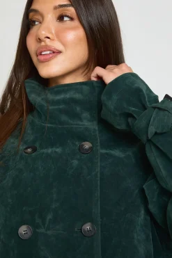 boohoo Veste Bomber Col Montant En Synthétique<Femme Vestes & Manteaux