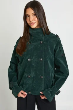 boohoo Veste Bomber Col Montant En Synthétique<Femme Vestes & Manteaux