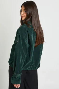boohoo Veste Bomber Col Montant En Synthétique<Femme Vestes & Manteaux
