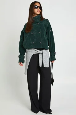 boohoo Veste Bomber Col Montant En Synthétique<Femme Vestes & Manteaux