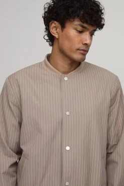 Veste Bomber Coordonnée À Rayures Coupe Ajustée Structurée