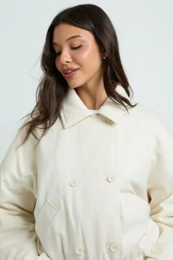 Veste Bomber À Double Boutonnage