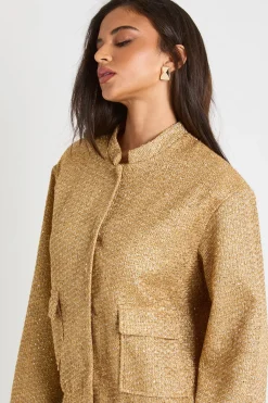 boohoo Veste bomber en boucle à sequins<Femme Tailleurs|Blazers