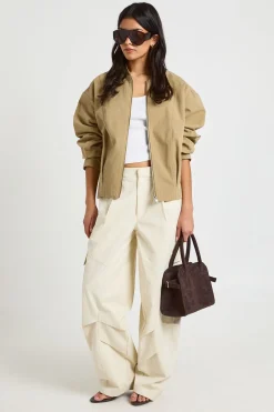 Veste Bomber En Sergé