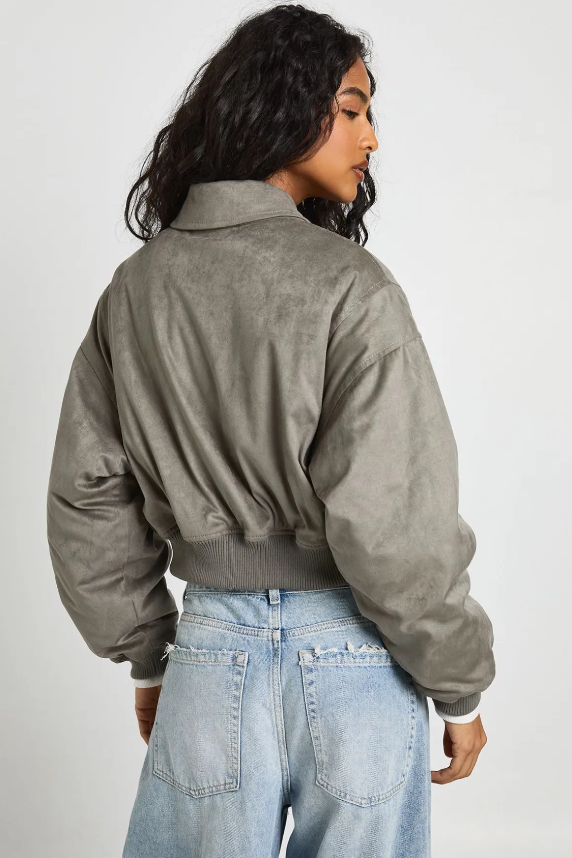 Veste bomber en suède