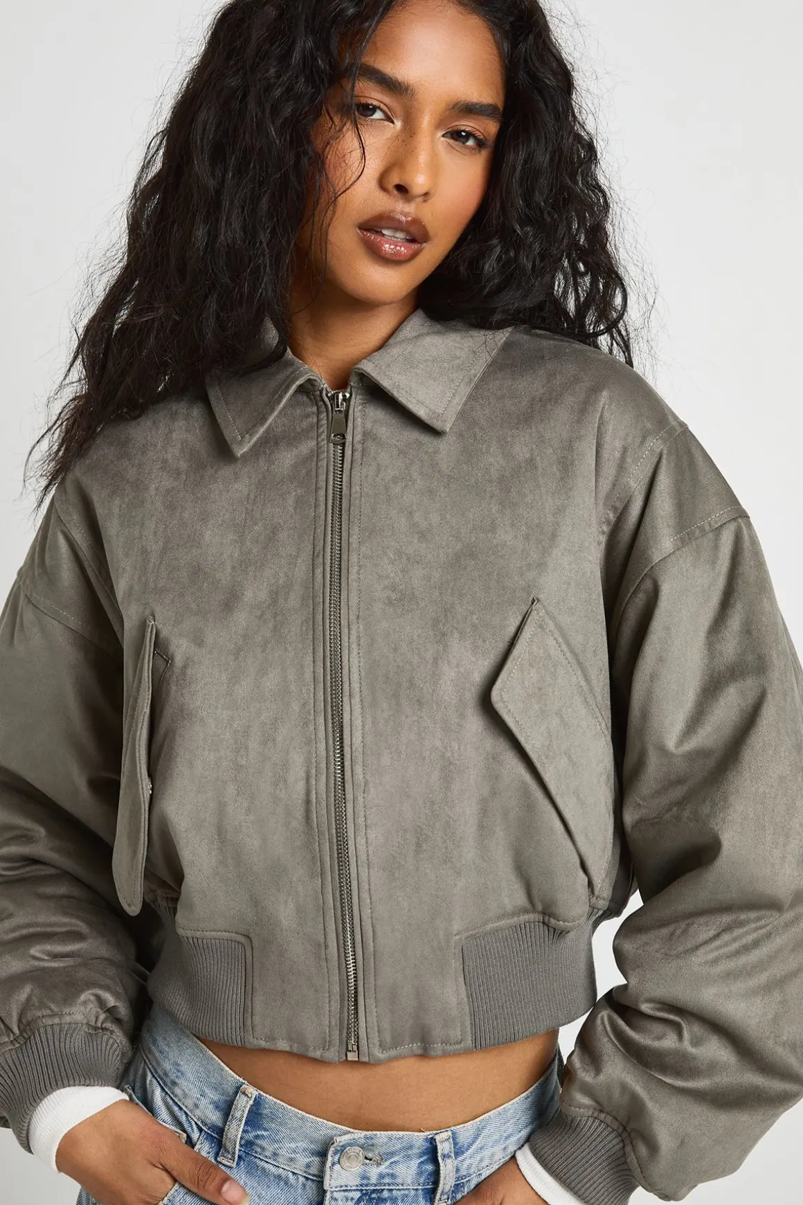 Veste bomber en suède