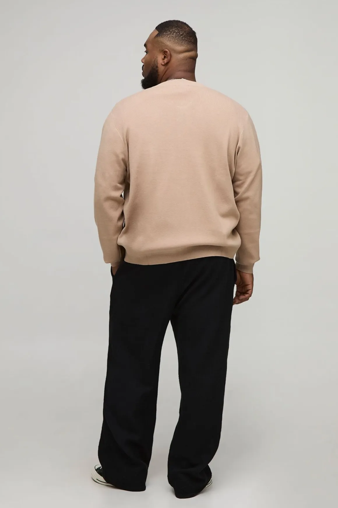 Veste bomber en tricot, coupe régulière Plus Basic