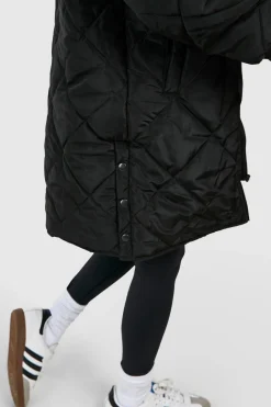 Veste bomber matelassée longue