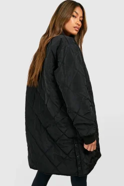 Veste bomber matelassée longue