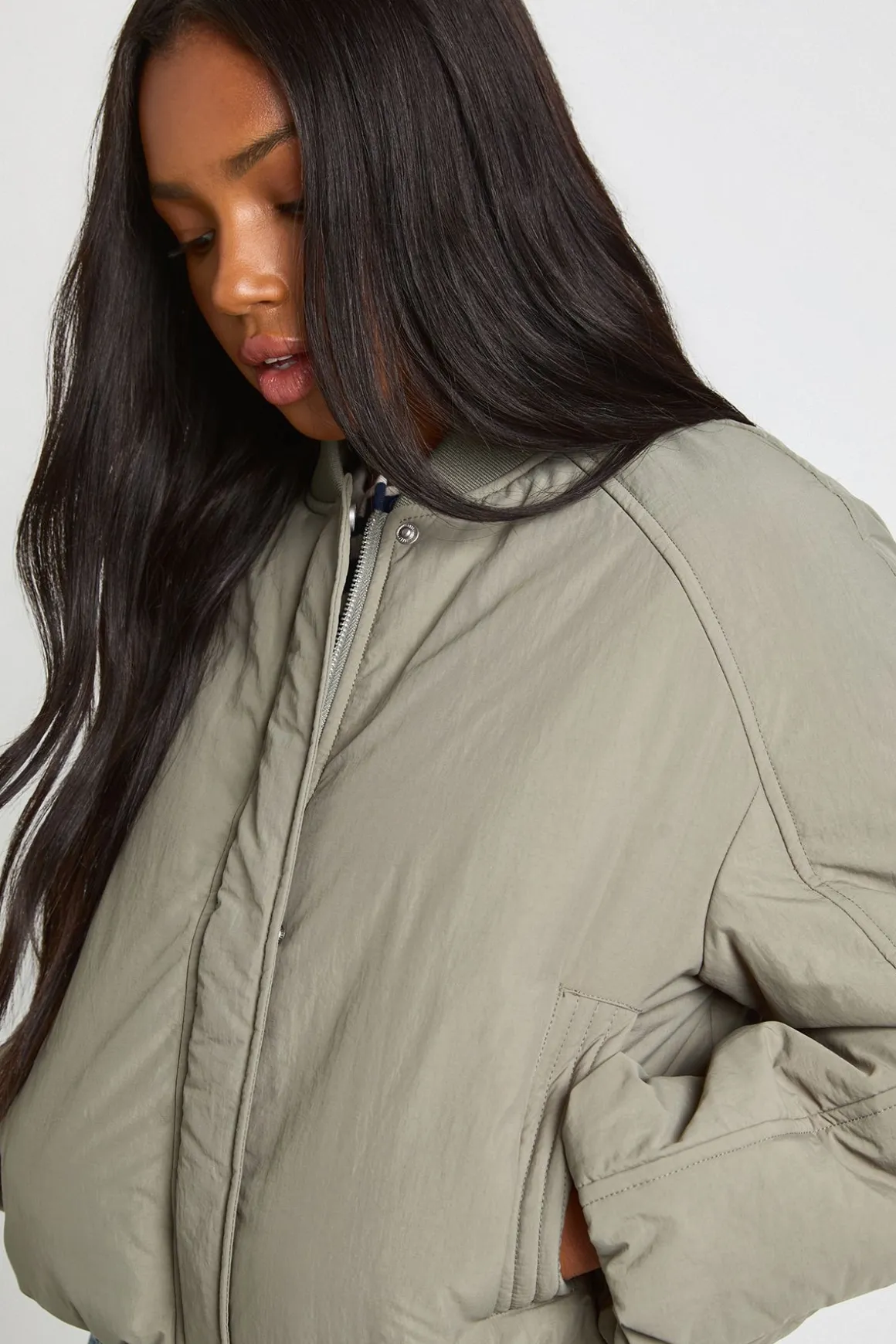 Veste bomber oversize
