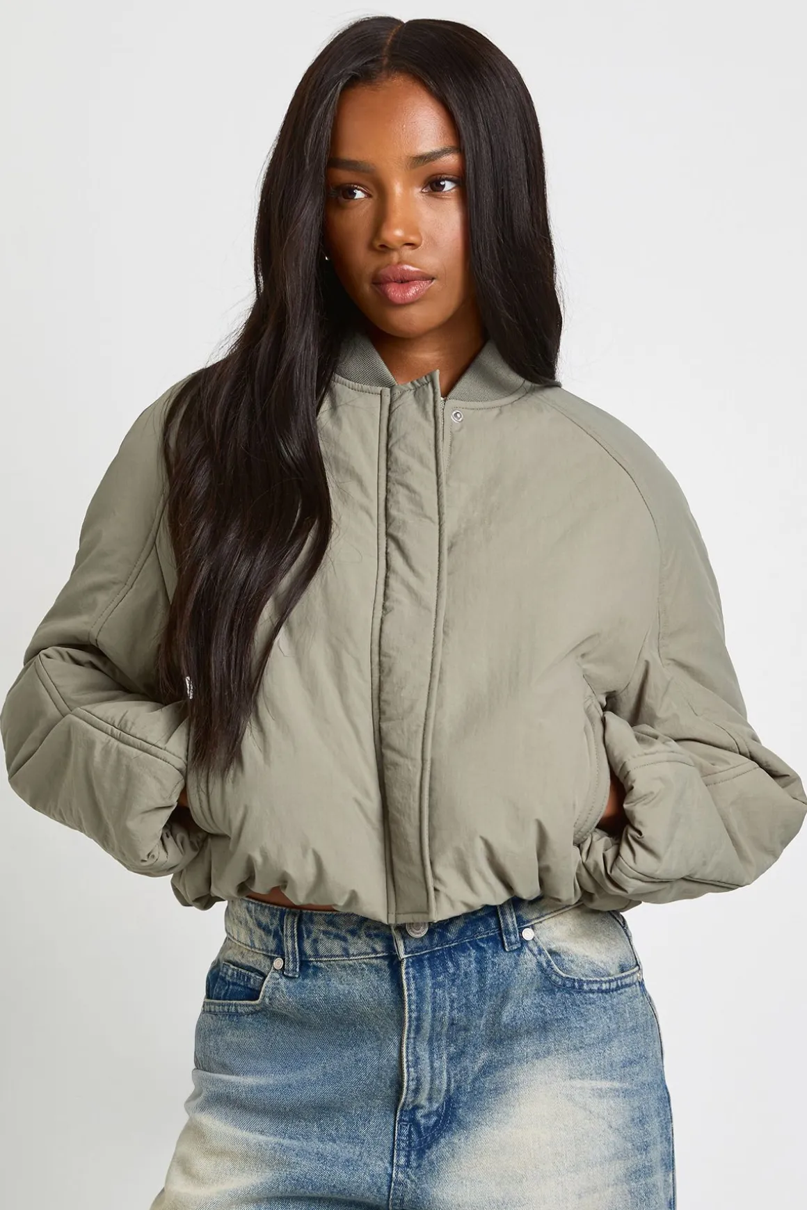 Veste bomber oversize
