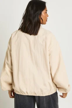Veste Bomber Oversize Grande Taille