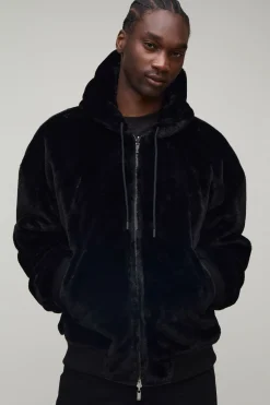 Veste Bomber Réversible Oversize À Casynthétiqueche En Synthétique Et Synthétiquecuir Pour Homme Grand