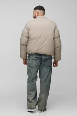 Veste bomber surdimensionnée rembourrée Plus Mono