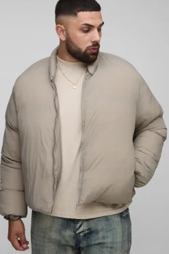 Veste bomber surdimensionnée rembourrée Plus Mono