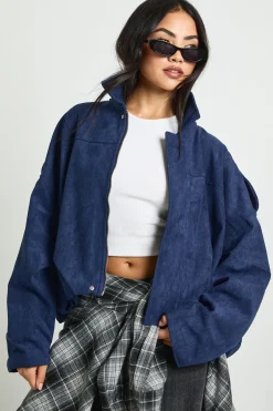 Veste bomber synthétique