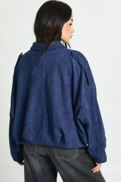 Veste bomber synthétique