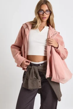 Veste bomber synthétique