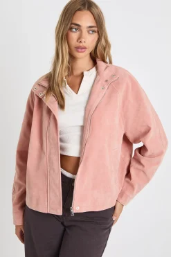 Veste bomber synthétique