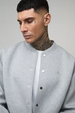 Veste Bomber Tall Oversize Boxy Scuba Chinée