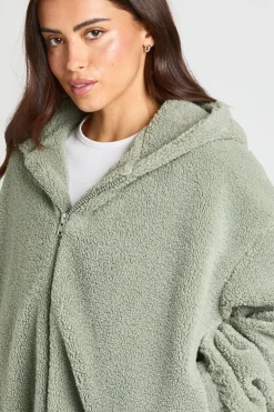 Veste Bomber Teddy À Casynthétiqueche