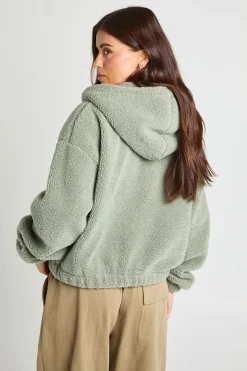 Veste Bomber Teddy À Casynthétiqueche