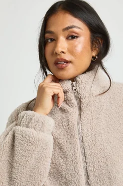 Veste Bomber Teddy Zippée Petite