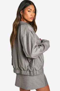 Veste Bomber Tissée
