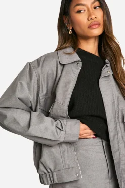 Veste Bomber Tissée