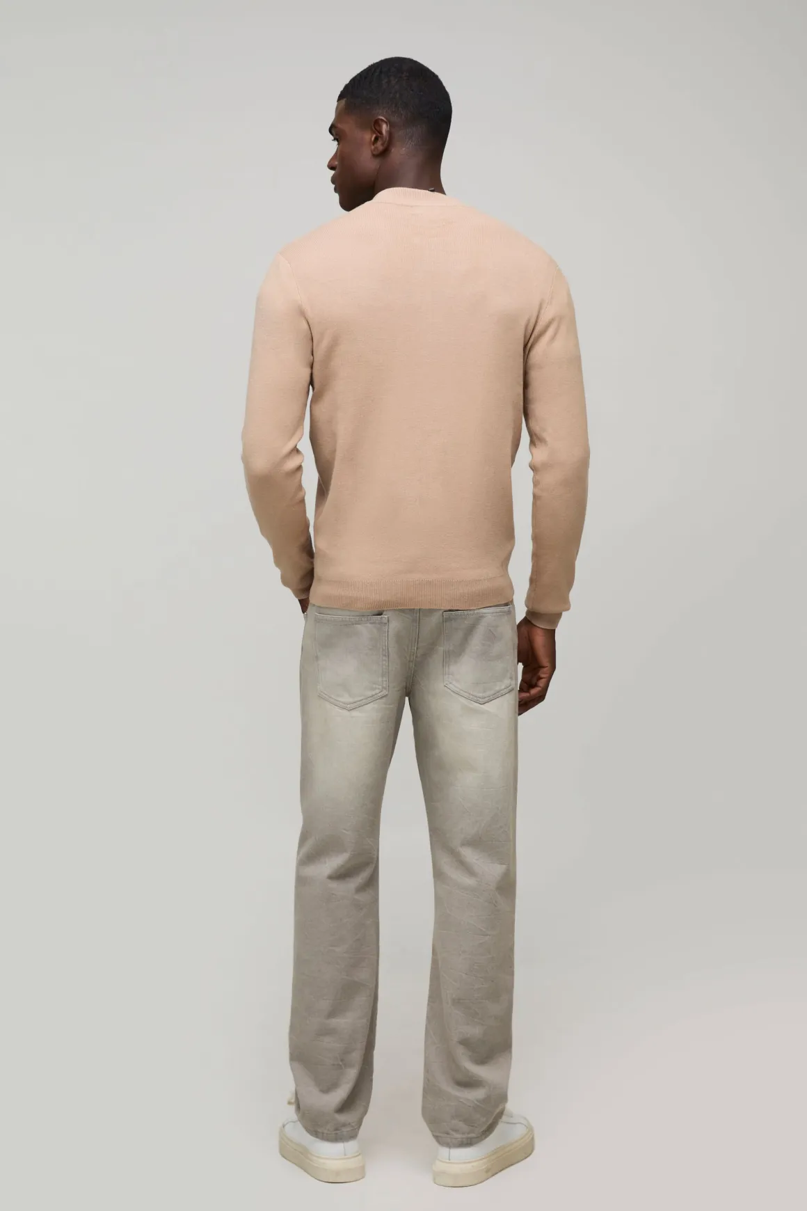Veste bomber tricotée élégante à coupe régulière