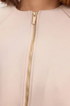 KarenMillen Veste Bomber Zippée En Jersey Scuba<Femme Vestes & Manteaux|Bombers