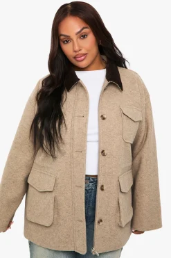 Veste boutonnée Plus