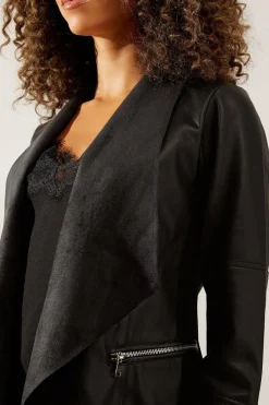 Veste Cascade en synthétique Noir