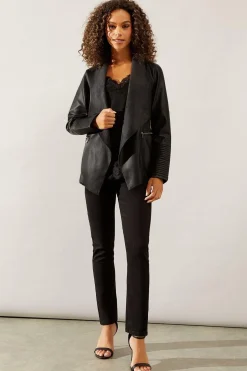 Veste Cascade en synthétique Noir