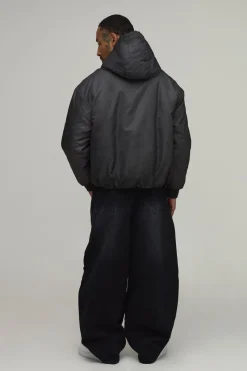 Veste À Casynthétiqueche Coupe Boxy Oversize