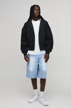 Veste À Casynthétiqueche En Sergé Coupe Ultra Oversized