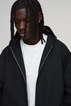 Veste À Casynthétiqueche En Sergé Coupe Ultra Oversized