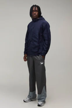 Veste À Casynthétiqueche Grande Taille Coupe Regular À Blocs De Couleurs Ton Sur Ton Avec Étoile M