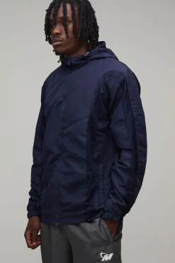 Veste À Casynthétiqueche Grande Taille Coupe Regular À Blocs De Couleurs Ton Sur Ton Avec Étoile M