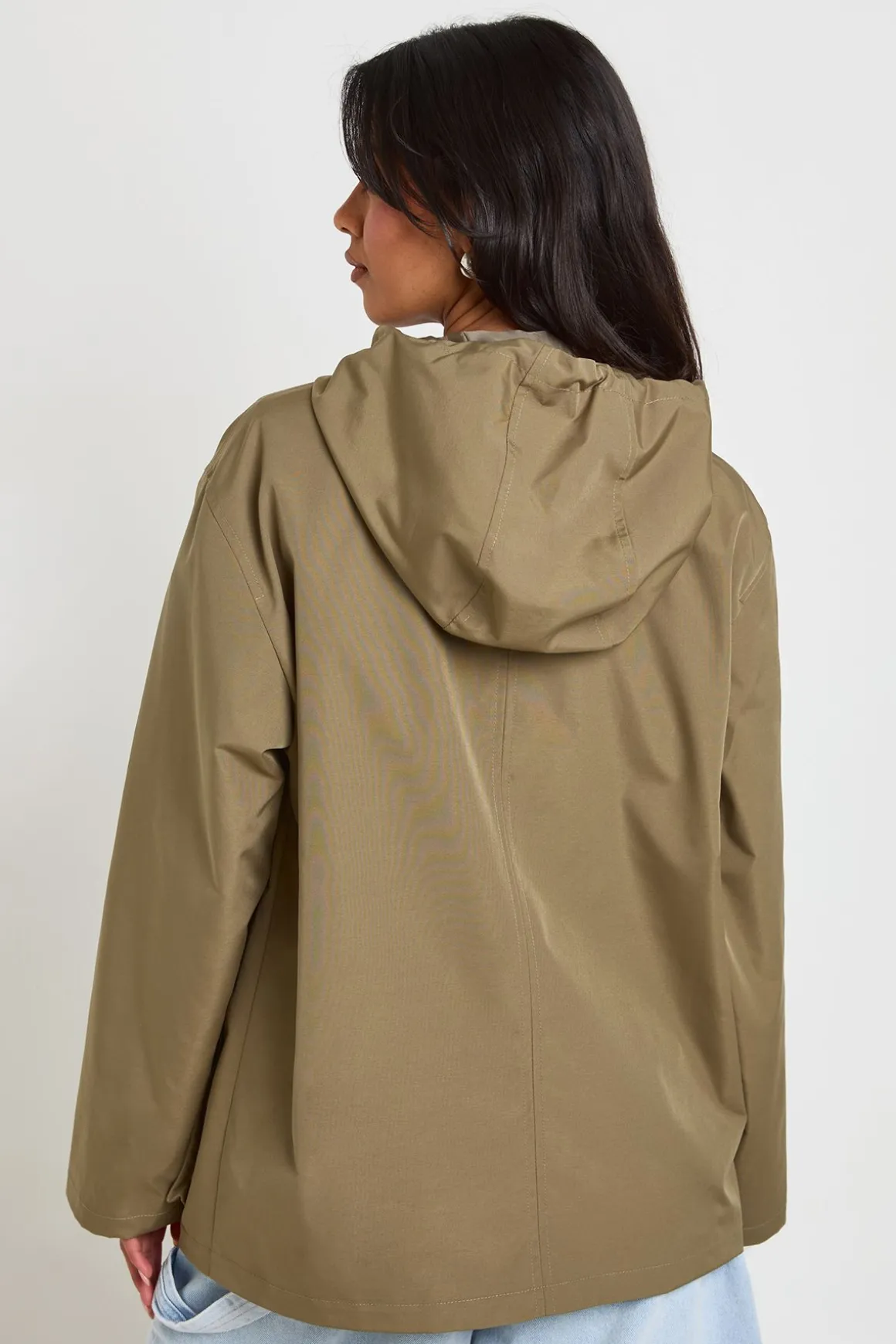 Veste À Casynthétiqueche Zippée