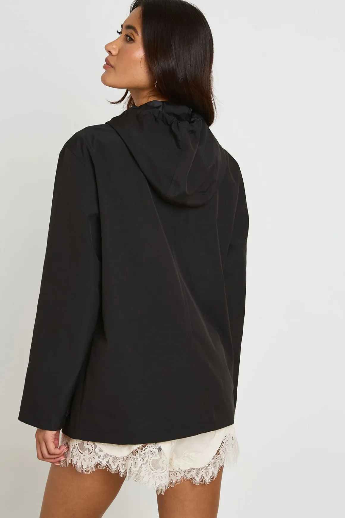 Veste À Casynthétiqueche Zippée