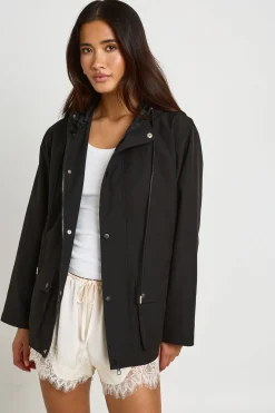 Veste À Casynthétiqueche Zippée